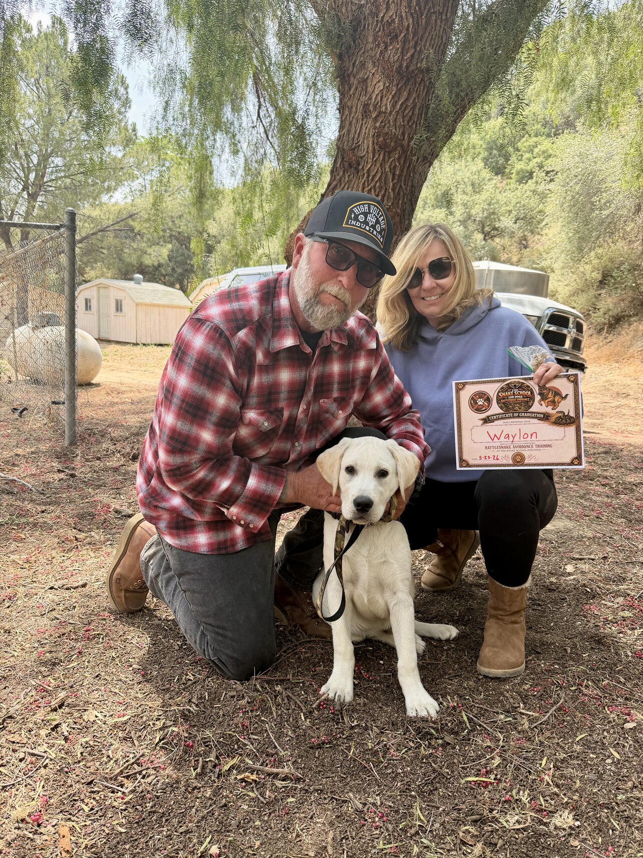 Waylon — Snake School graduate on graduation day