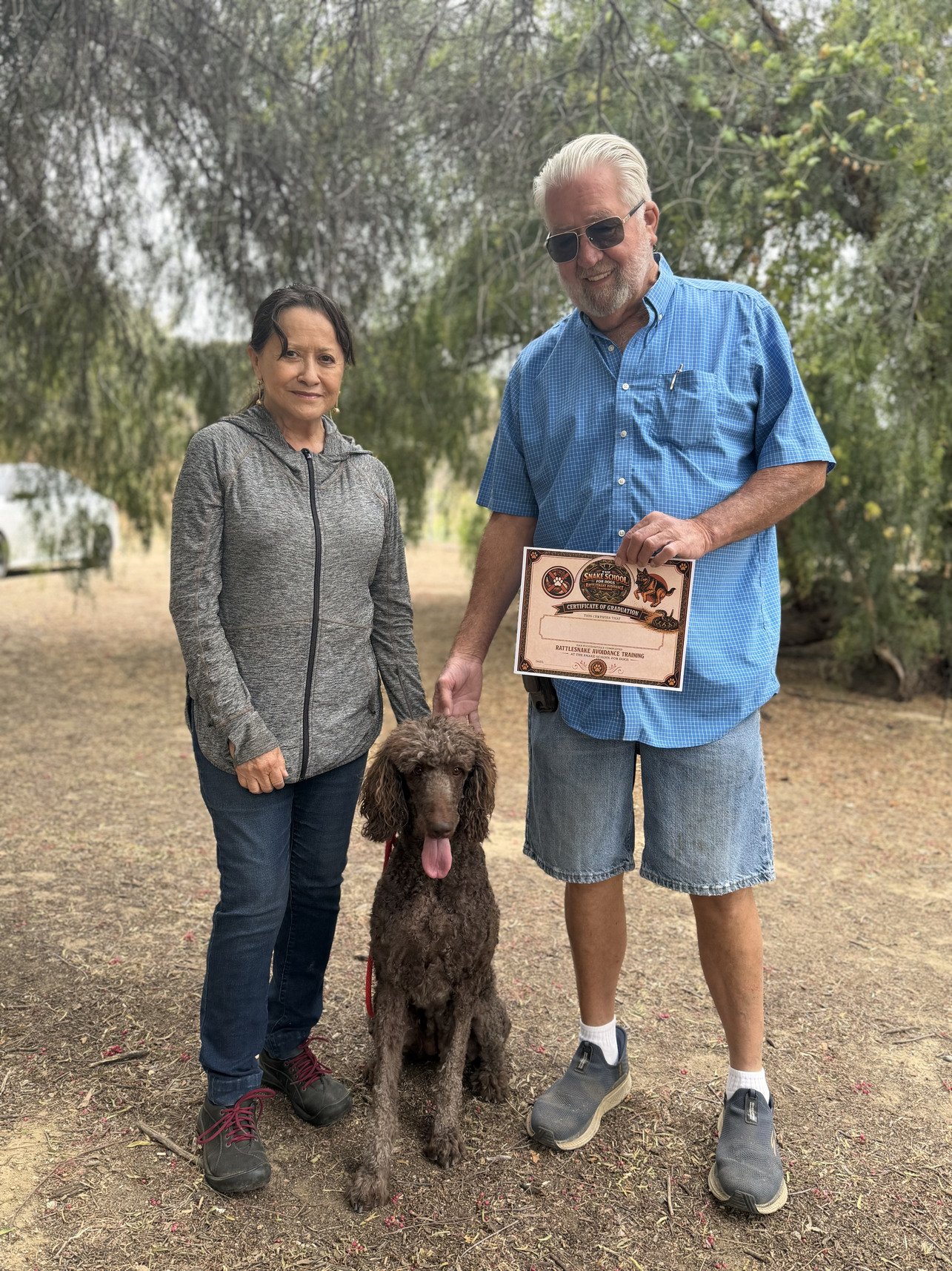 Sonia — Snake School graduate with diploma